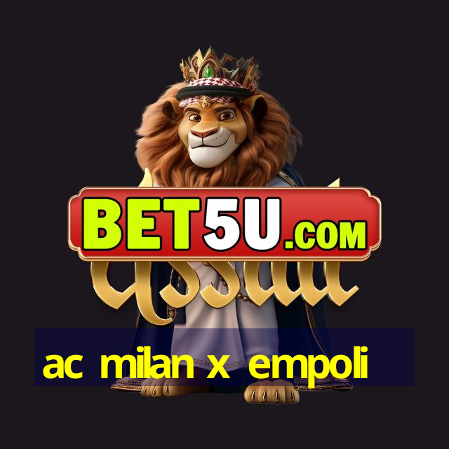 ac milan x empoli